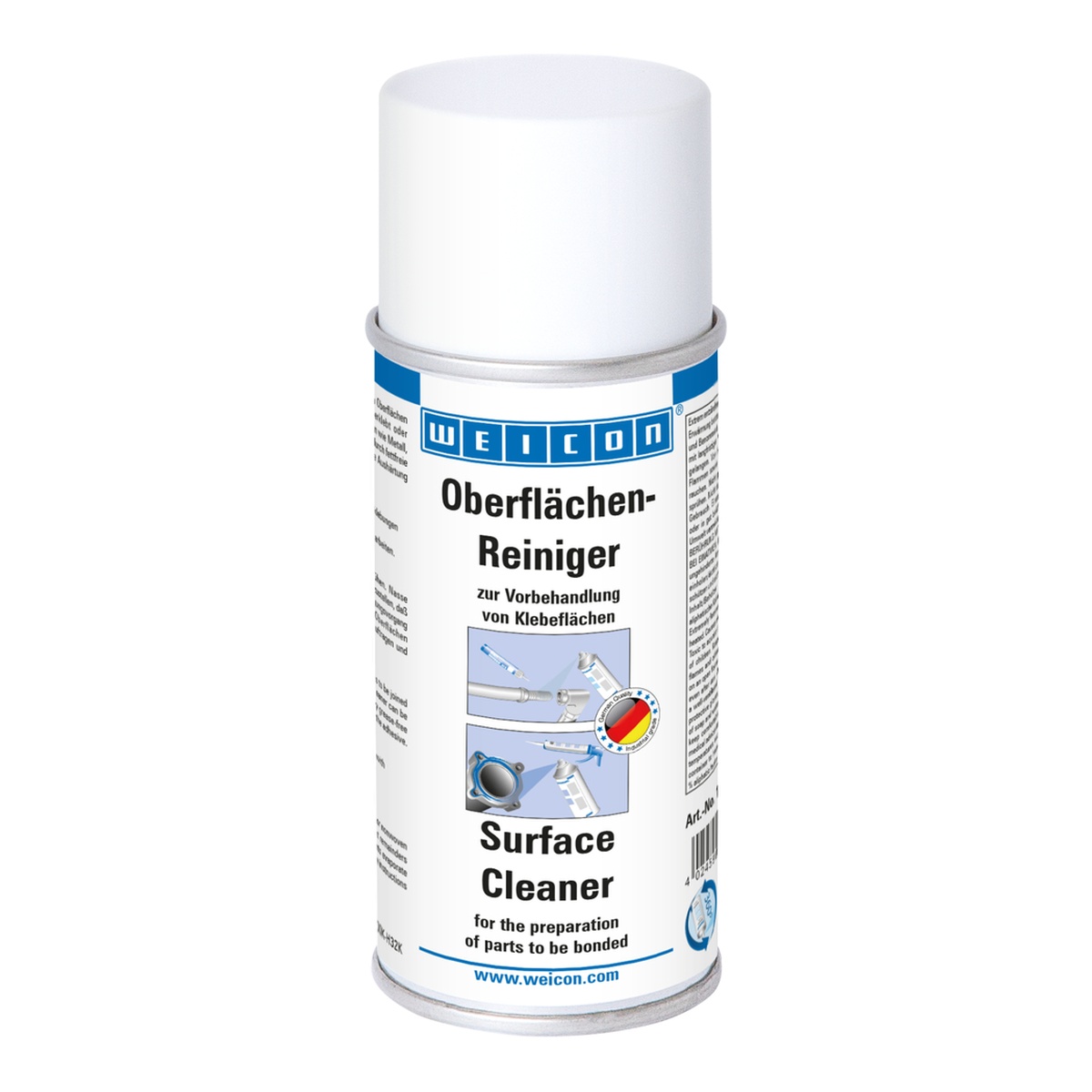 WEICON Oberflächenreiniger zur Vorbehandlung von Klebflächen, 150 ml Spraydose