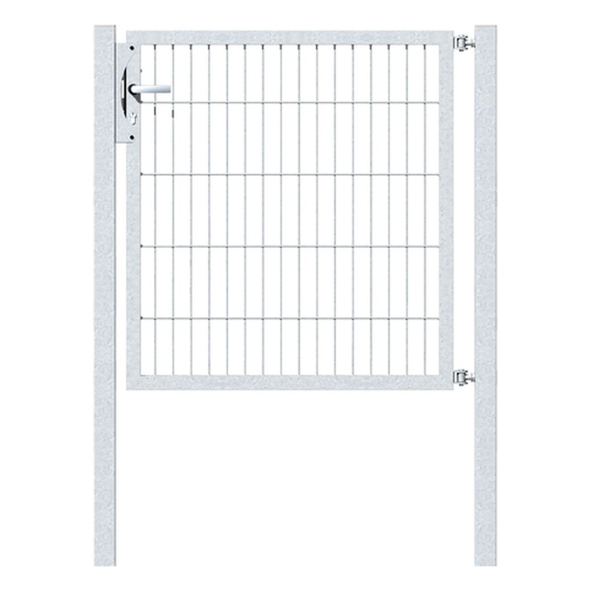 Alberts Einzeltor Flexo, Typ 6/5/6, Pfosten: 60 x 60 mm, feuerverzinkt passiviert, verschiedene Größen Alberts Einzeltor Flexo, Typ 6/5/6, Pfosten: 60 x 60 mm, feuerverzinkt passiviert, verschiedene Größen