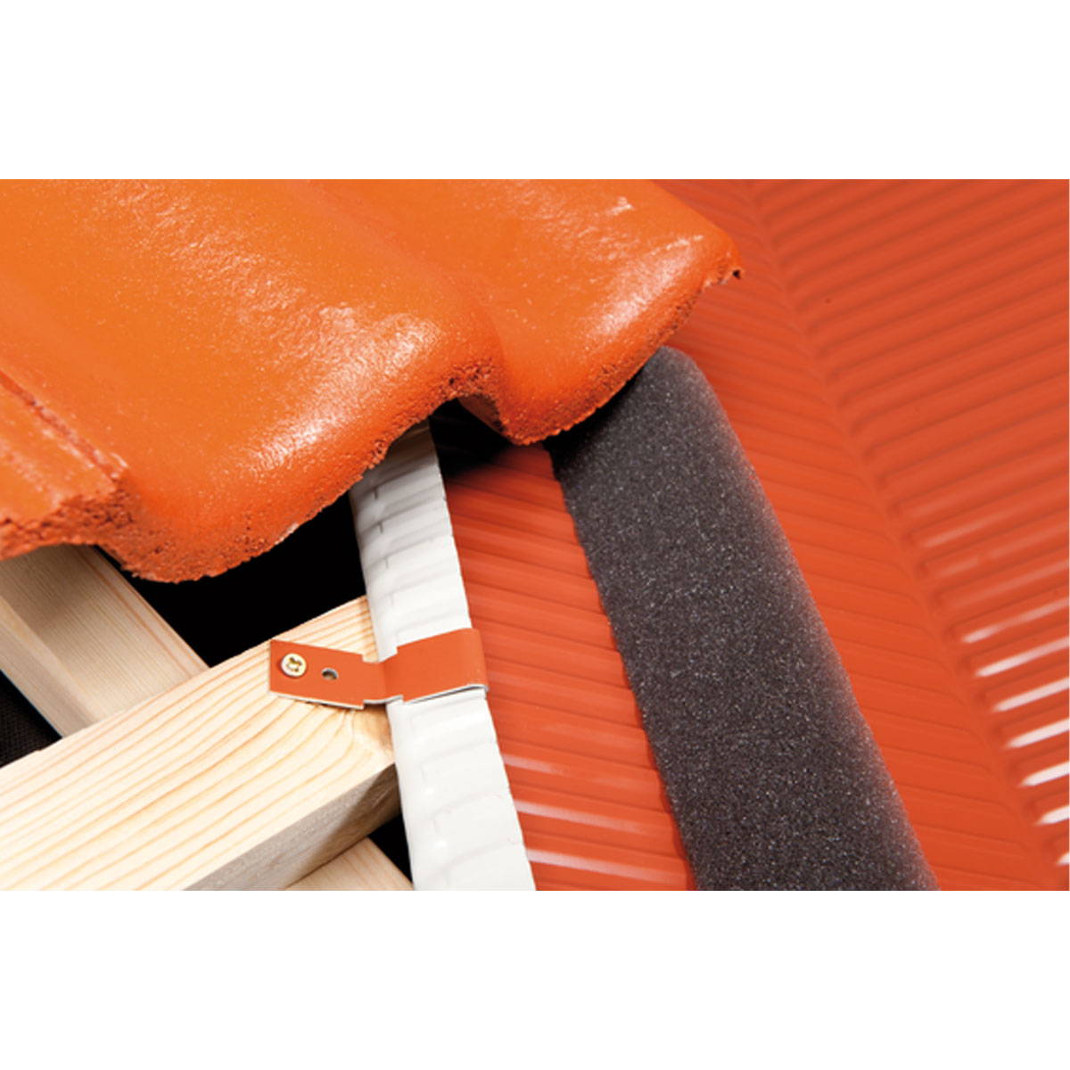 Kehldichtungsstreifen, selbstklebend, 50 mm x 1000 mm Anthrazit Grau