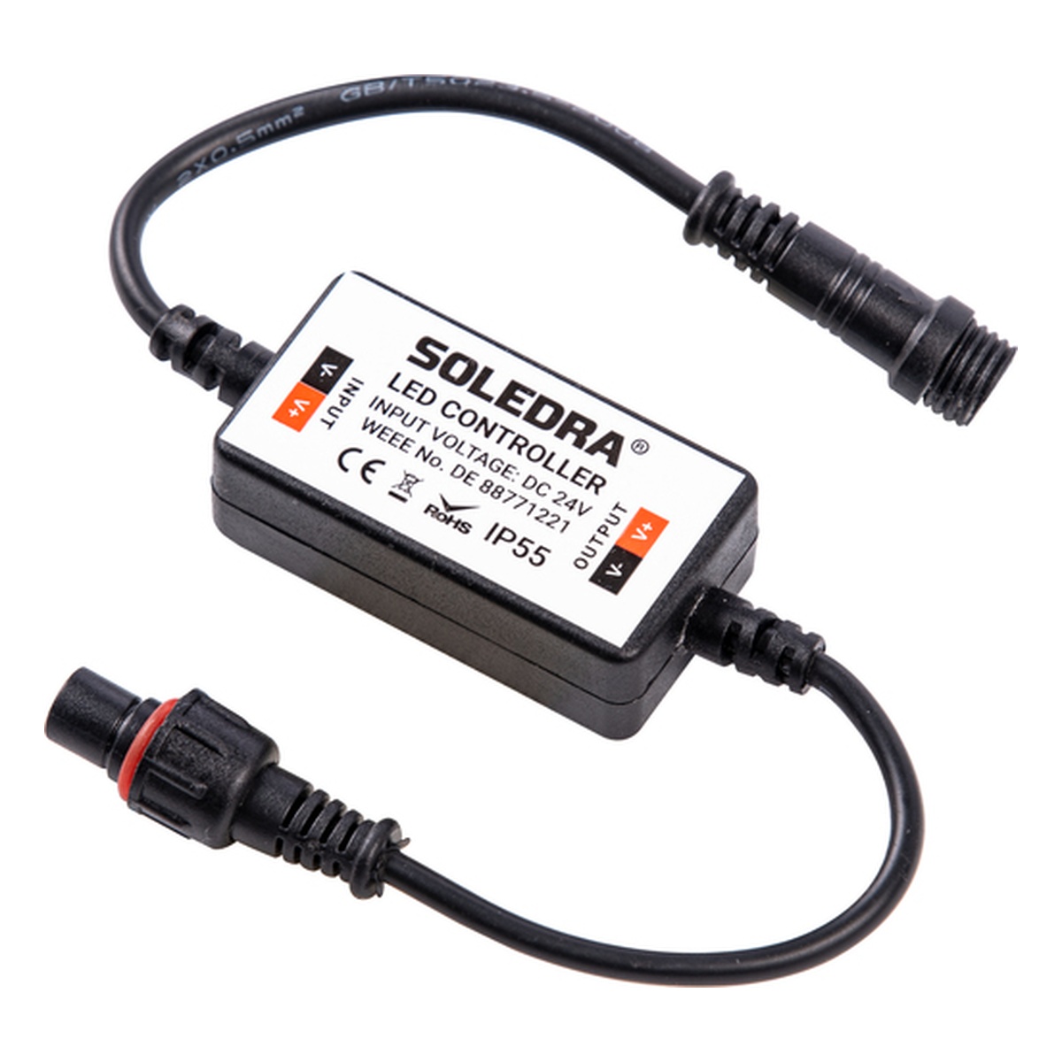 Alberts Soledra Dimmcontroller, Betriebsspannung: 24 V, Anzahl Kanäle: 1 - 1 Stk. Alberts Soledra Dimmcontroller, Betriebsspannung: 24 V, Anzahl Kanäle: 1 - 1 Stk.