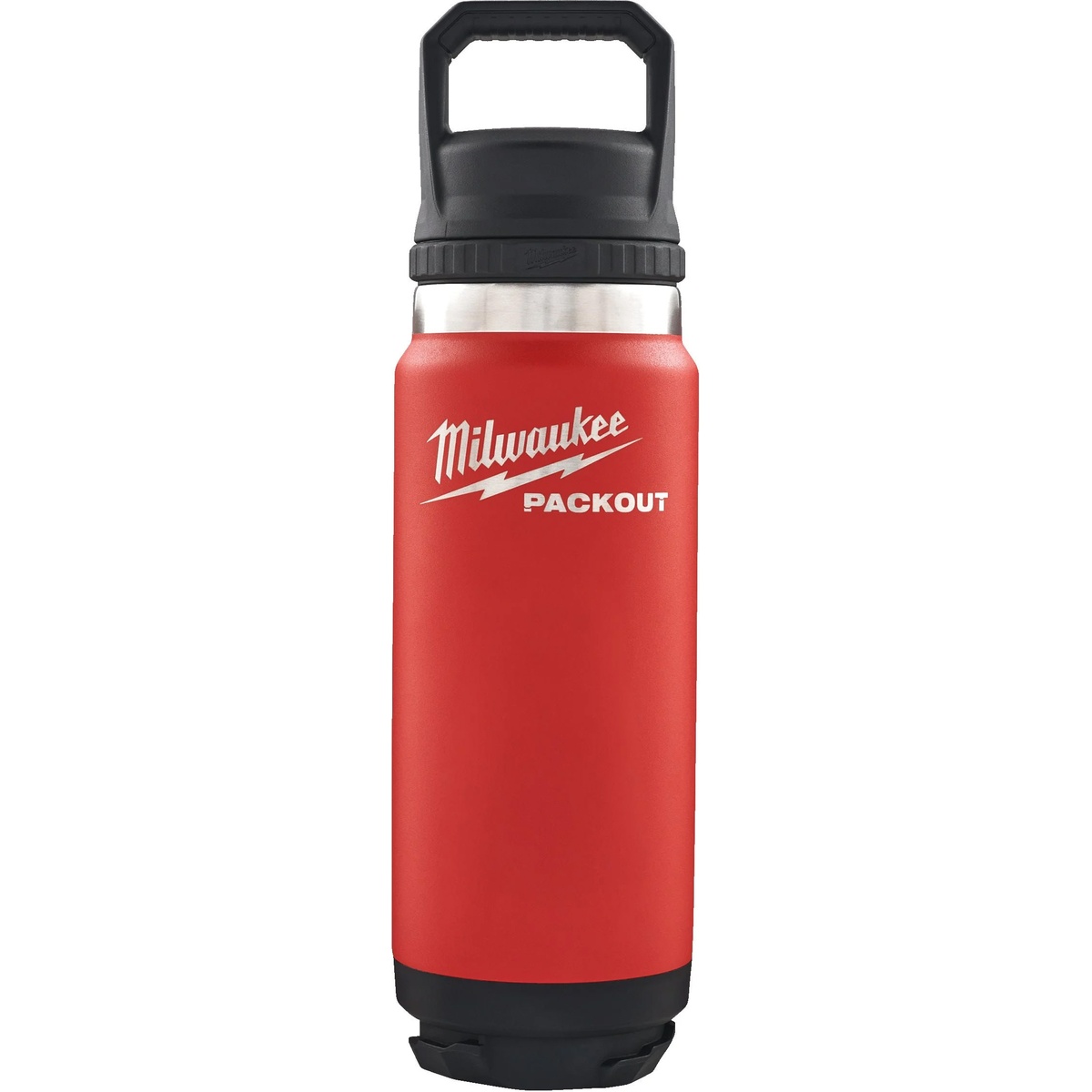 Milwaukee PACKOUT Isolierflasche 700 ml mit Schraubdeckel, rot - 1 Stk. Milwaukee PACKOUT Isolierflasche 700 ml mit Schraubdeckel, rot - 1 Stk.