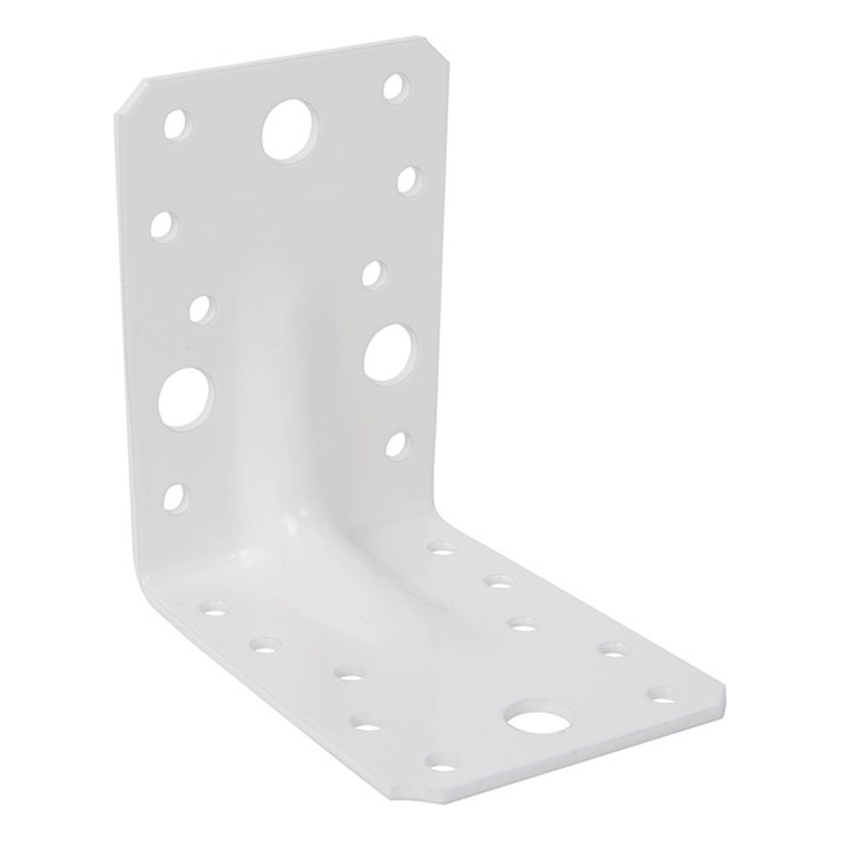 Alberts Schwerlast-Winkelverbinder Weiß mit Sicke 90 x 65 mm 1 Stück Alberts Schwerlast-Winkelverbinder Weiß mit Sicke 90 x 65 mm 1 Stück