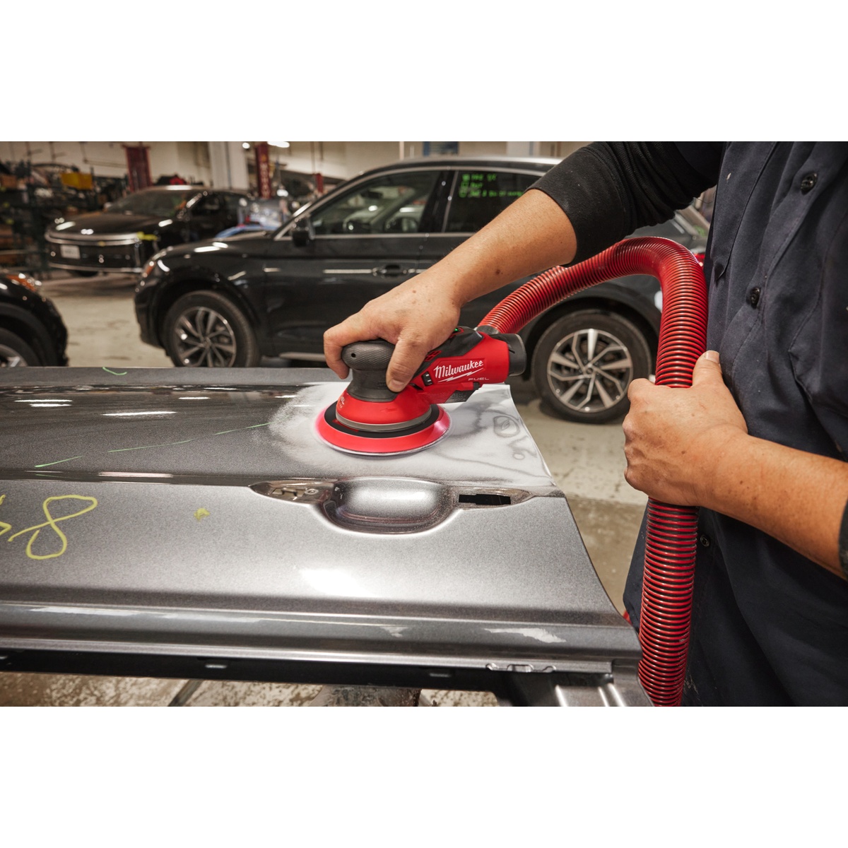 Milwaukee M12 FUEL Akku-Exzenterschleifer 150 mm M12FROS2.5-0 - 1 Stk.