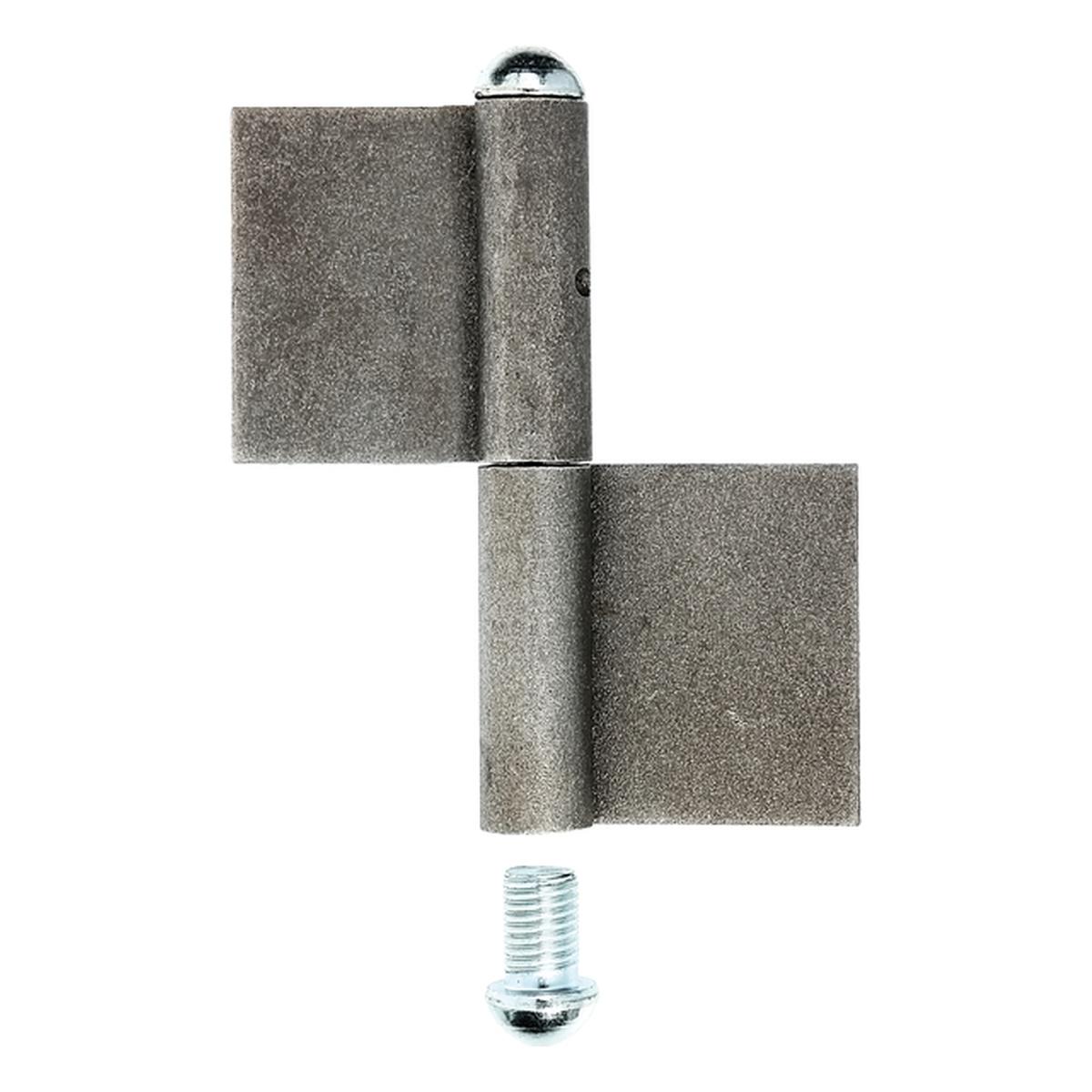 Alberts Konstruktionsband zum Anschweißen, zweiteilig, Typ KO4, 140 x 50 mm, Stahl roh - 1 Stk.