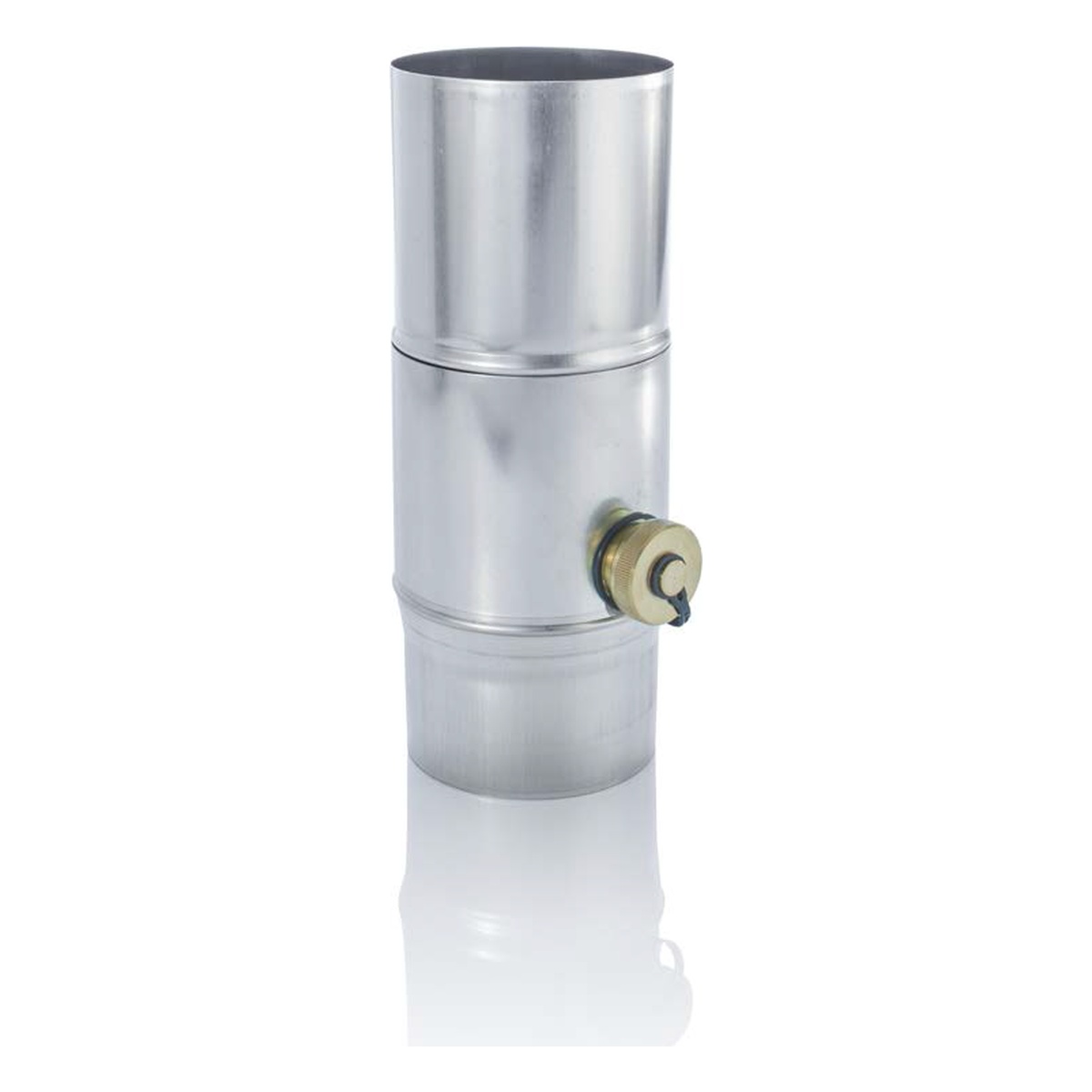 Overhoff Kombi-Wassersammler 100 mm mit Schiebemuffe, Zink
