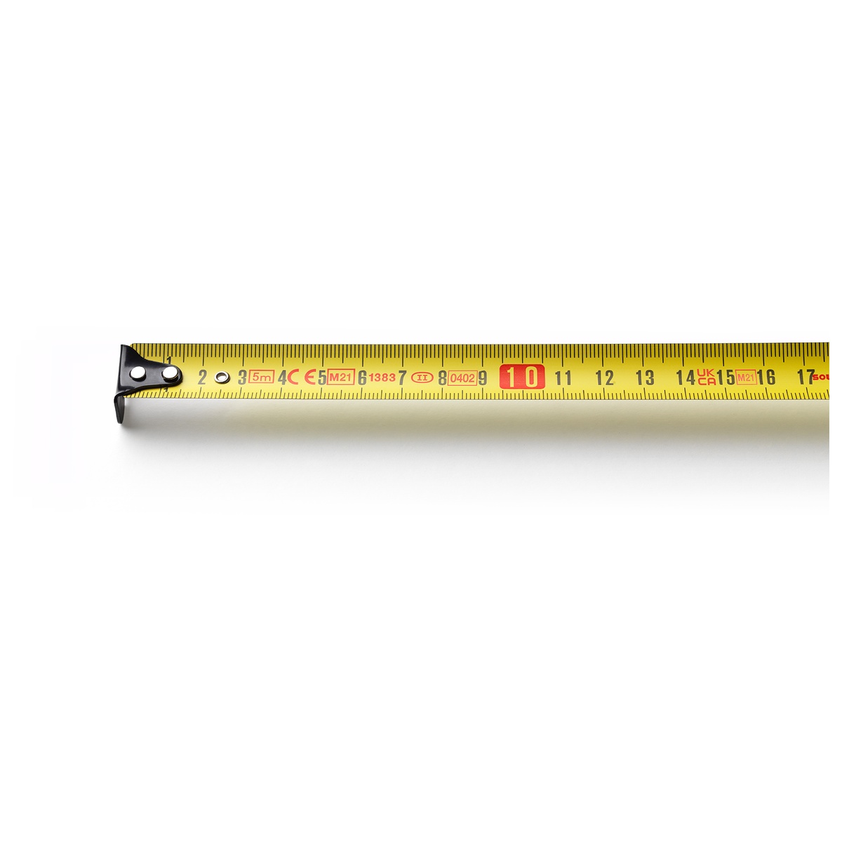 Sola Rollbandmaß POPULAR PP 5, 5 m x 19 mm, EG-Genauigkeitsklasse II, Stahlband gelb