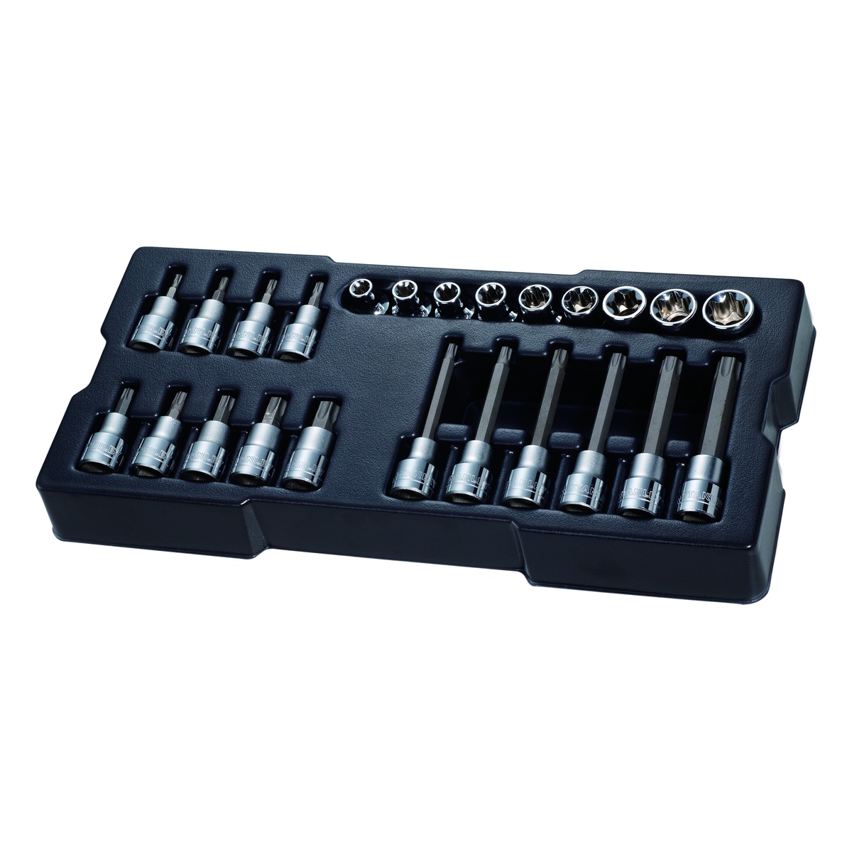 Stanley ½ Bit-Steckschluessel 24-tlg