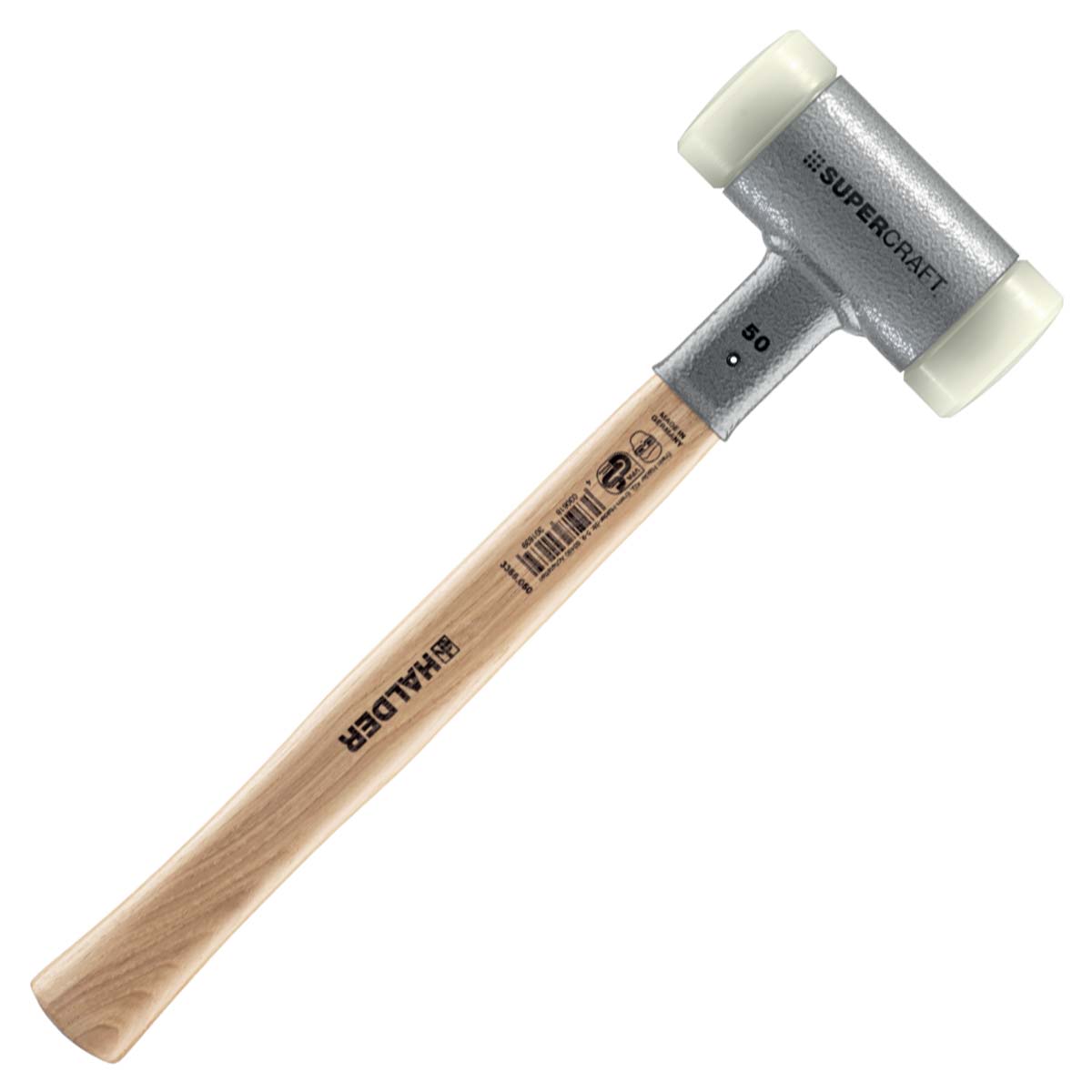 Halder SUPERCRAFT Schonhammer mit Hickorystiel, Nylon Halder SUPERCRAFT Schonhammer mit Hickorystiel, Nylon