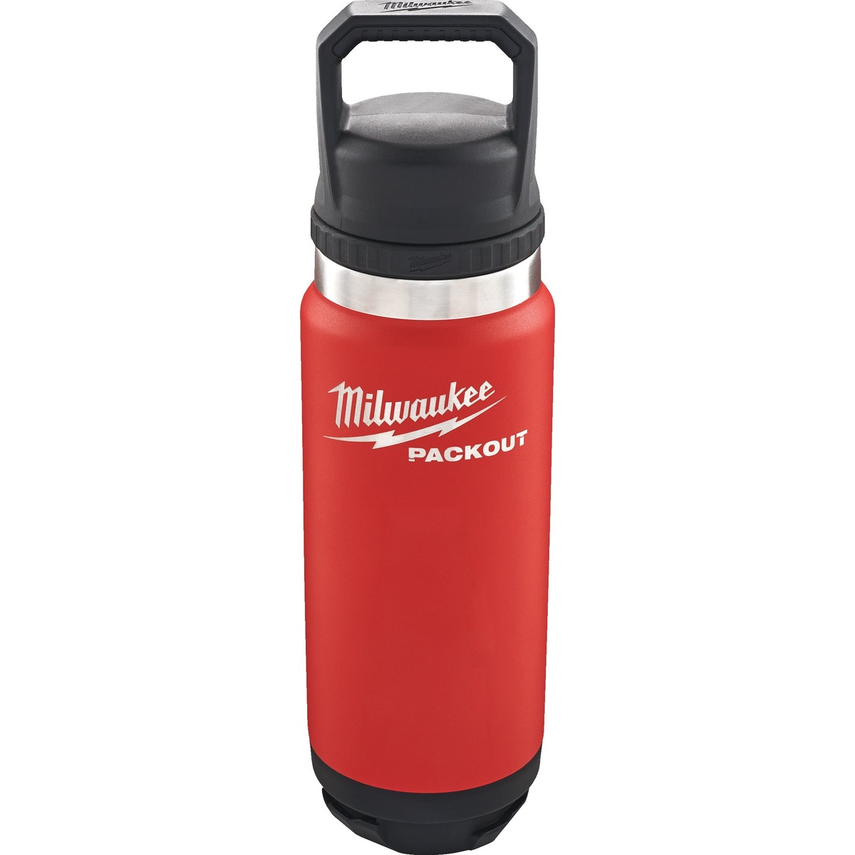 Milwaukee PACKOUT Isolierflasche 700 ml mit Schraubdeckel, rot - 1 Stk. Milwaukee PACKOUT Isolierflasche 700 ml mit Schraubdeckel, rot - 1 Stk.