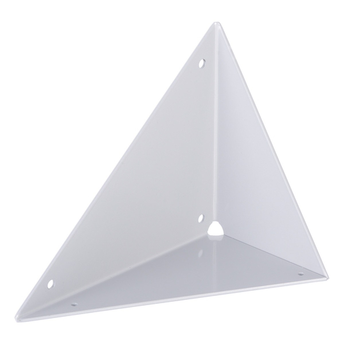 Alberts Regalträger Ina, 180 x 102 x 150 mm, Stahl, weißaluminium glänzend kunststoffbeschichtet RAL 9006 - 1 Stk.