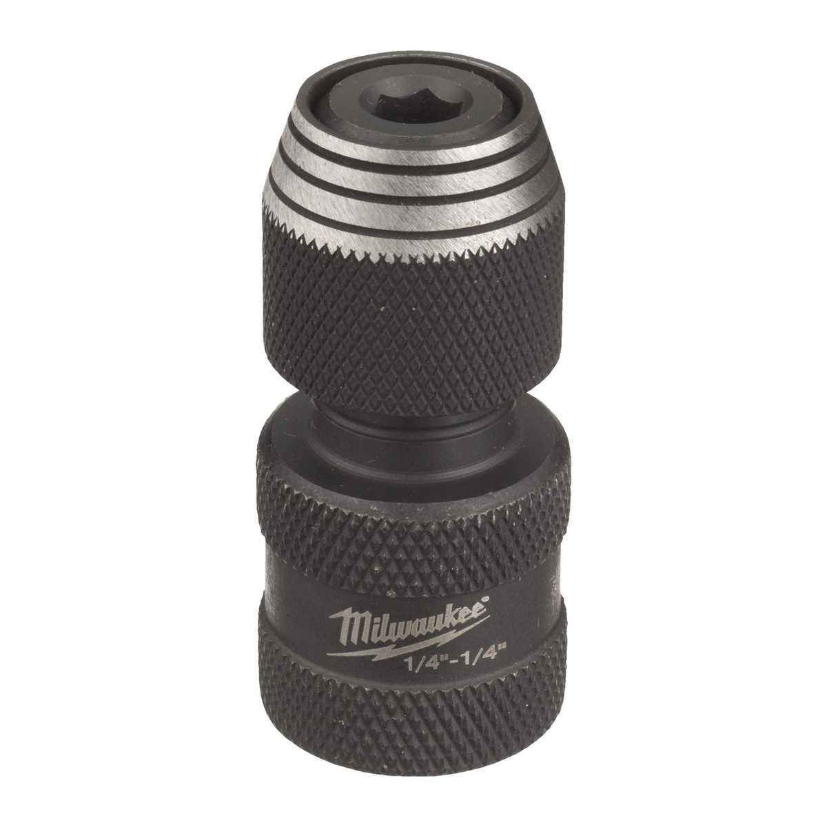 Milwaukee Bitadapter Vierkant auf ¼″ Sechskant, 50 mm, SHOCKWAVE