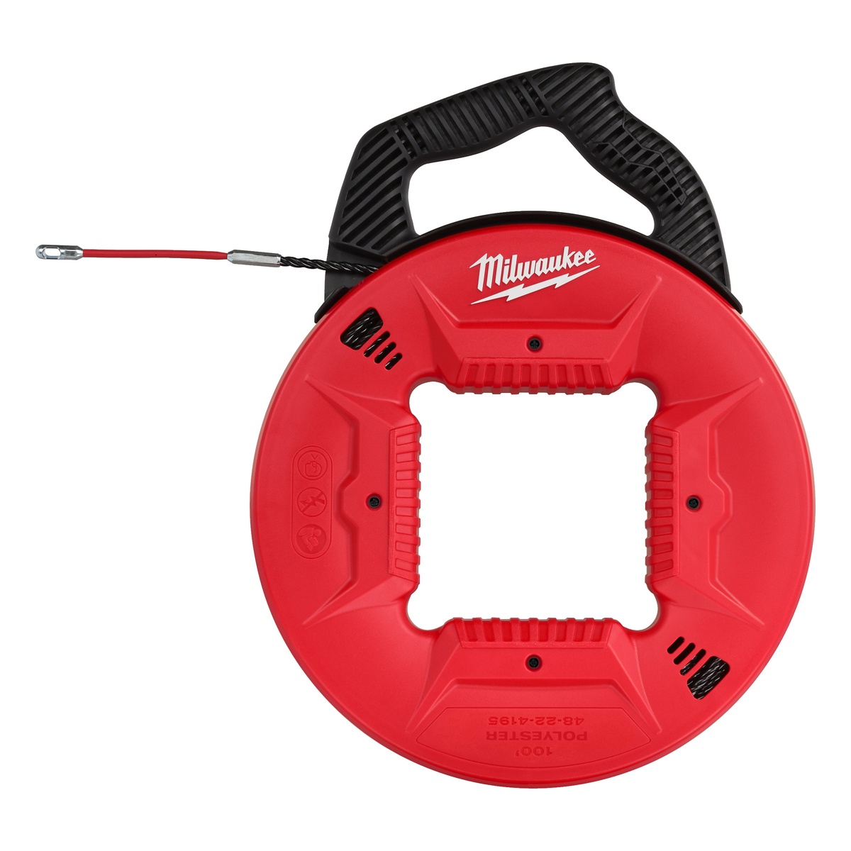 Milwaukee Kabeleinziehspirale 30 m, Polyester, 3-fach verdrillt
