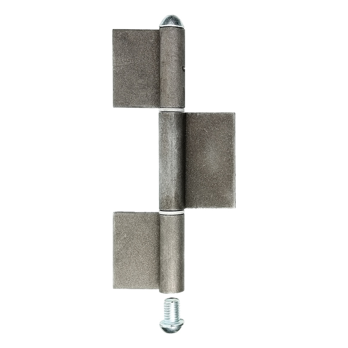 Alberts Konstruktionsband zum Anschweißen, dreiteilig, Typ KO8, 260 x 50 mm, Stahl roh - 1 Stk.