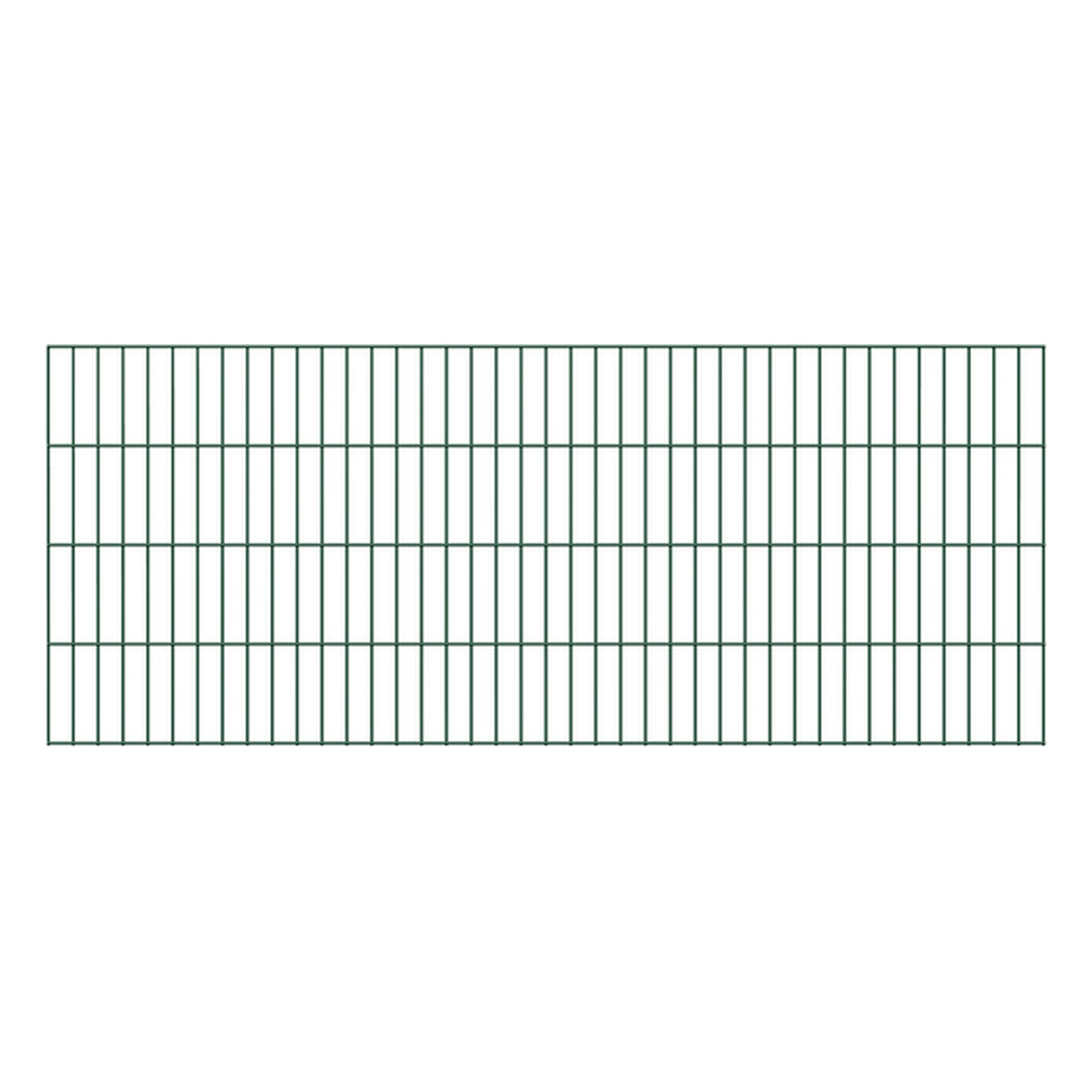 Alberts Doppelstabmatte, Typ 6/5/6, 800 x 2000 mm, verzinkt, grün RAL 6005 - 1 Stk. Alberts Doppelstabmatte, Typ 6/5/6, 800 x 2000 mm, verzinkt, grün RAL 6005 - 1 Stk.