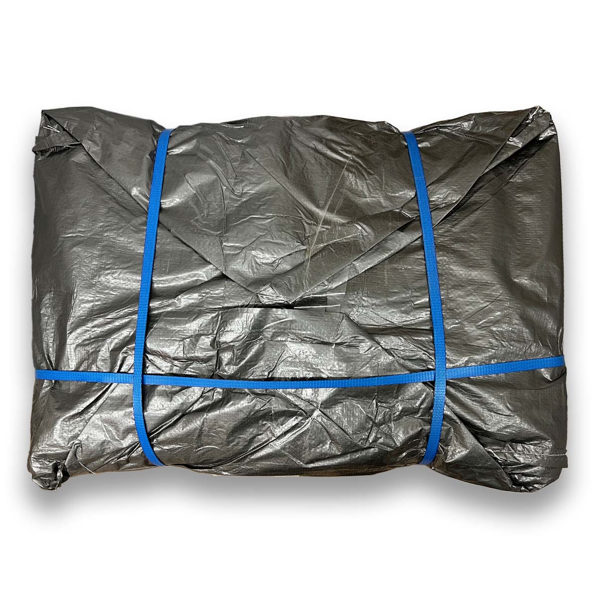 Abdeckplane Notabdeckung 6m x 10m GRAU mit Rand und Ösen Abdeckplane Notabdeckung 6m x 10m GRAU mit Rand und Ösen