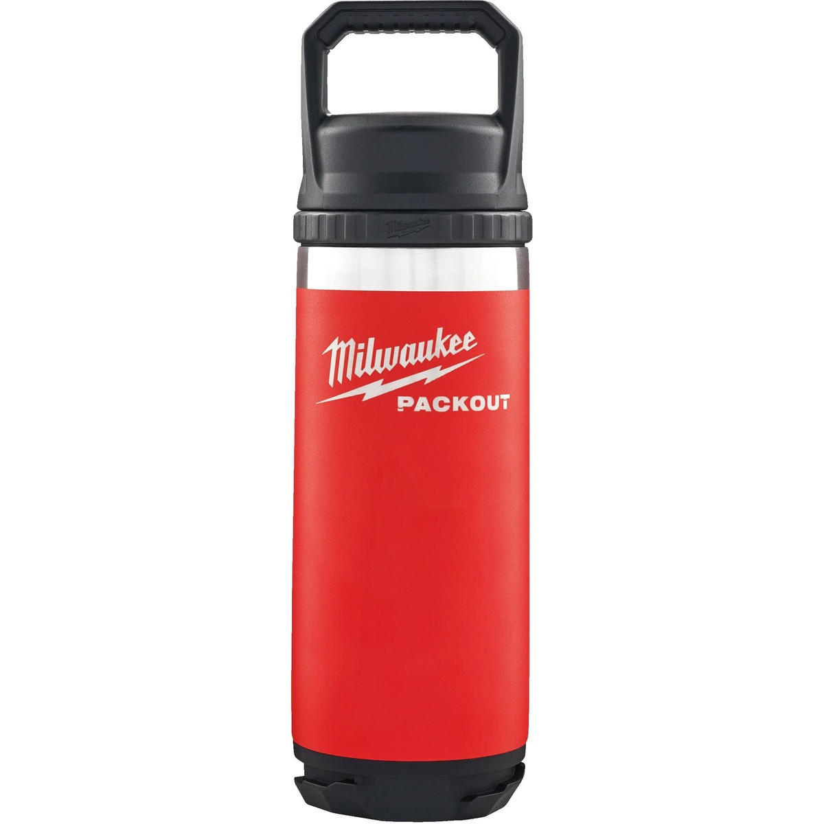 Milwaukee PACKOUT Isolierflasche 530 ml mit Schraubdeckel, rot - 1 Stk. Milwaukee PACKOUT Isolierflasche 530 ml mit Schraubdeckel, rot - 1 Stk.
