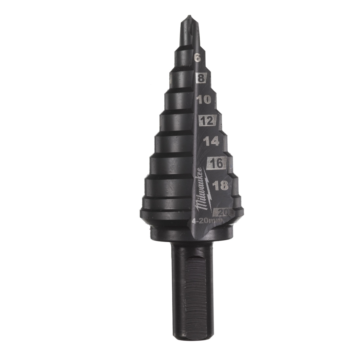 Milwaukee Cobalt Stufenbohrer 4 bis 20 mm, 2 mm Stufen - 1 Stk.
