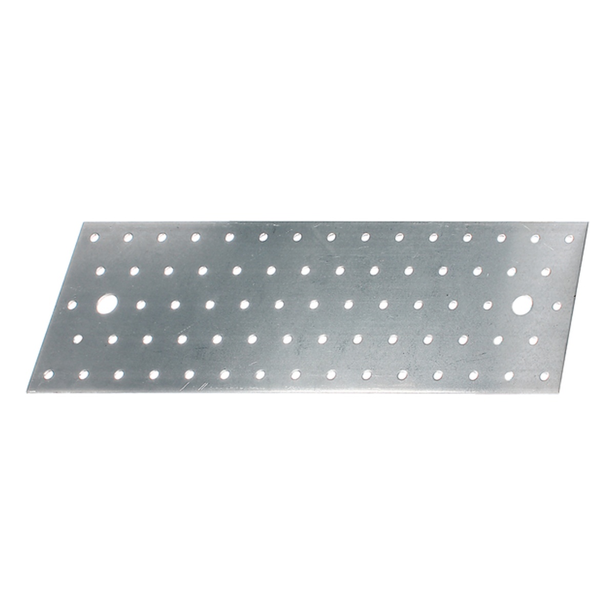 Alberts Lochplatte, 300 x 100 x 2 mm, Stahl roh, sendzimirverzinkt, CE-Kennzeichnung nach DIN EN 14545, CC - 1 Stk.