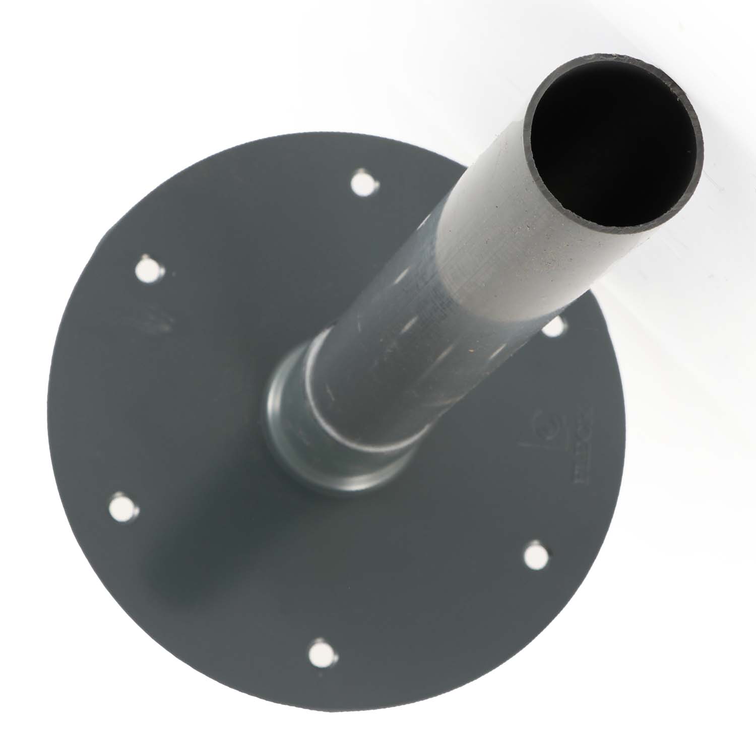 Fleck Flachdach-Unterteil DN 50 mit Flansch aus Hart-PVC