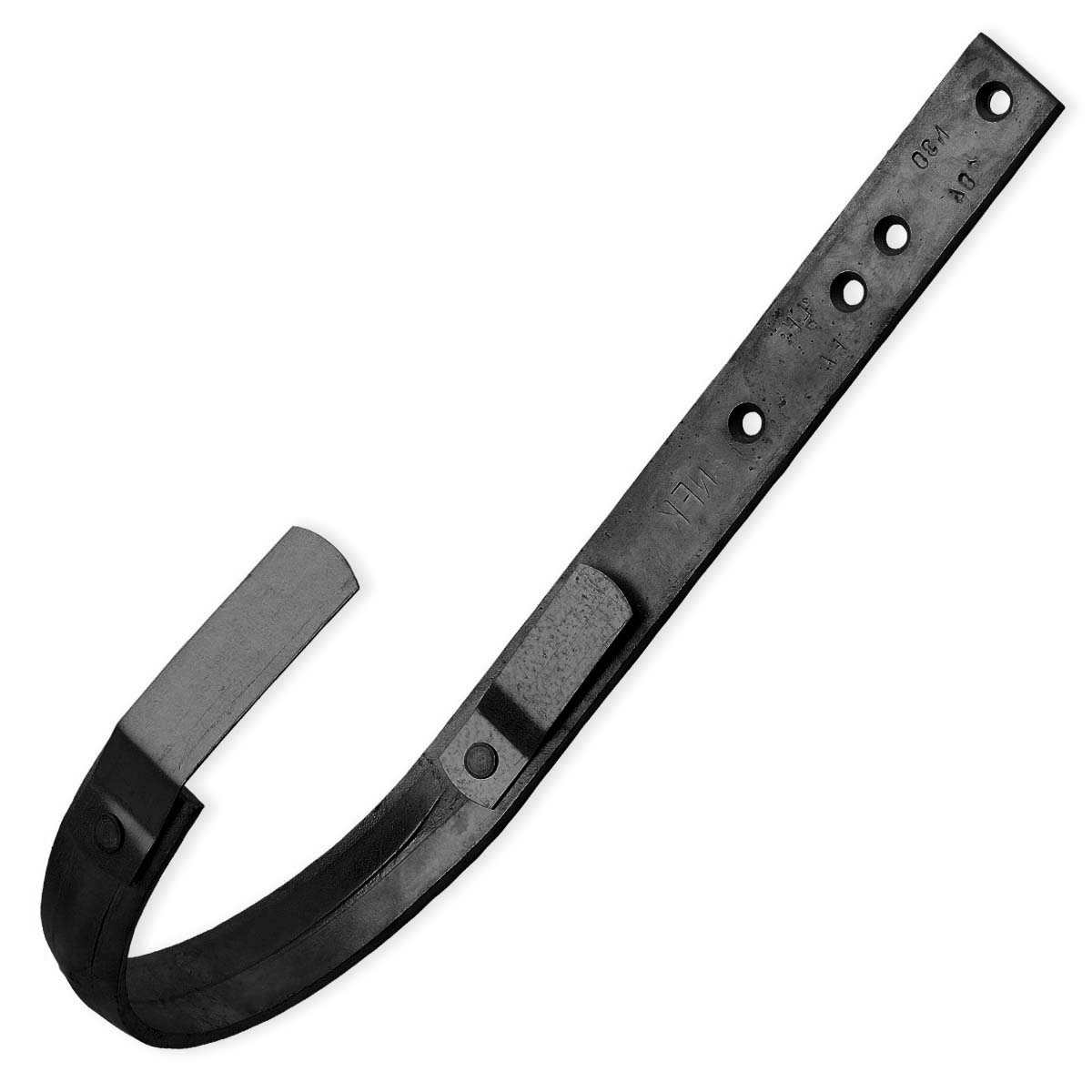 Zambelli Rinnenhaken 250-25/5 mm Standard 8 tlg, verzinkt, Schwarz Zambelli Rinnenhaken 250-25/5 mm Standard 8 tlg, verzinkt, Schwarz