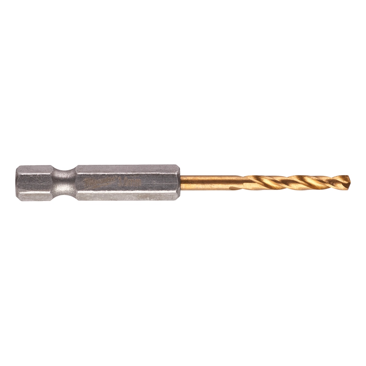 Milwaukee SHOCKWAVE Metallbohrer HSS-G RED HEX Titan 1/4" 3,0 x 65 mm - 2 Stk.