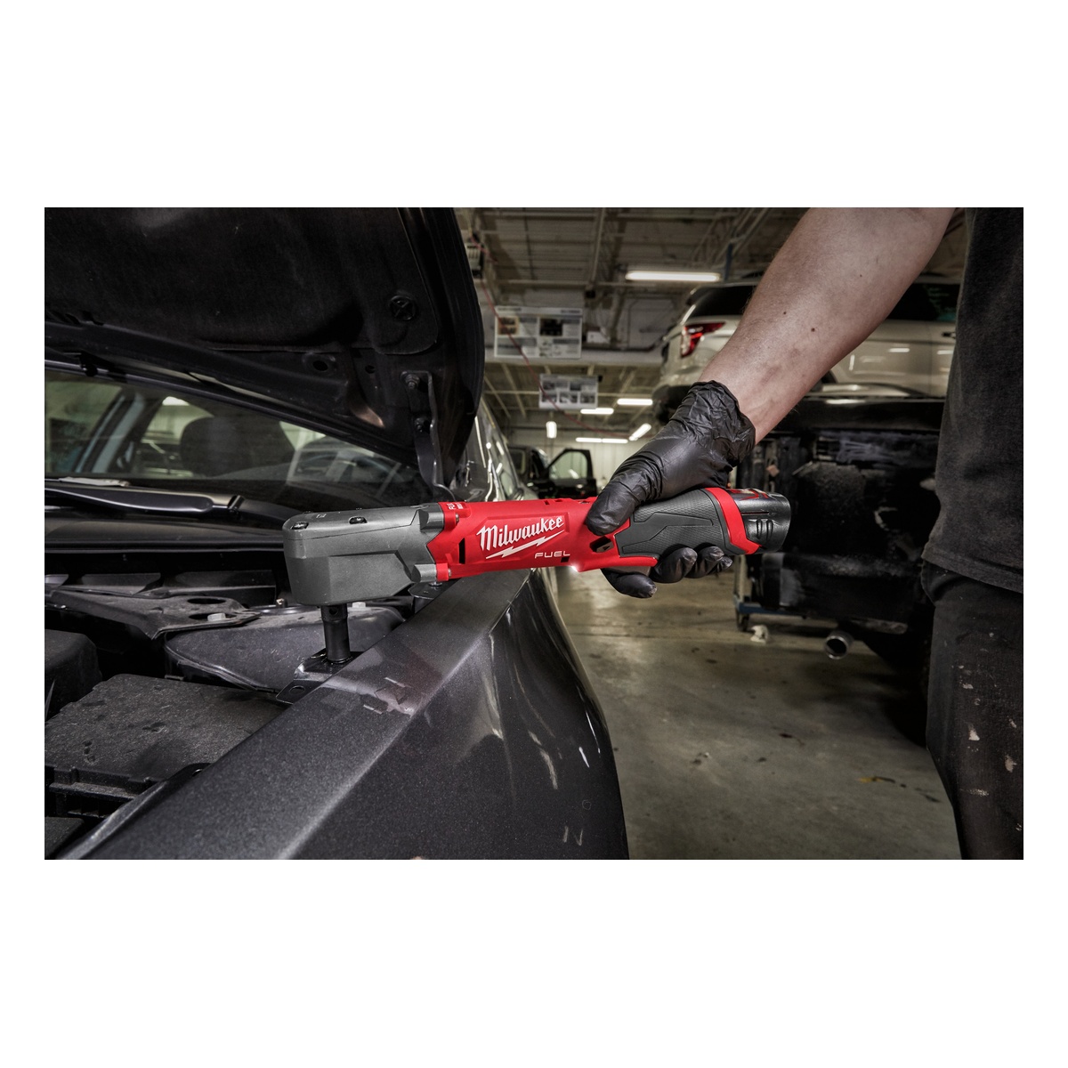 Milwaukee FUEL Akku-Rechtwinkliger Schlagschrauber 1/2" M12FRAIWF12-0 - 1 Stk.