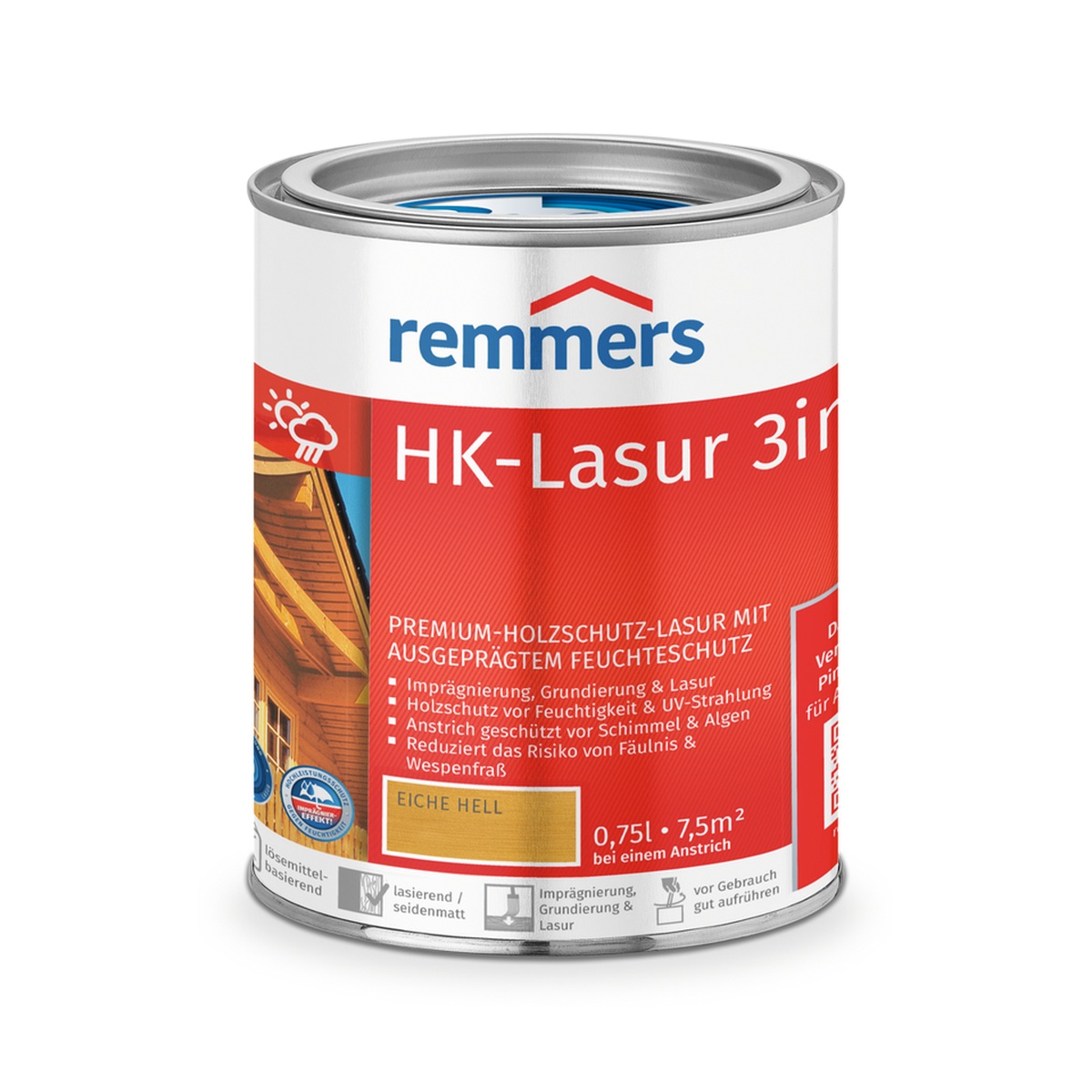 Remmers HK-Lasur 2,5 l, verschiedene Farben