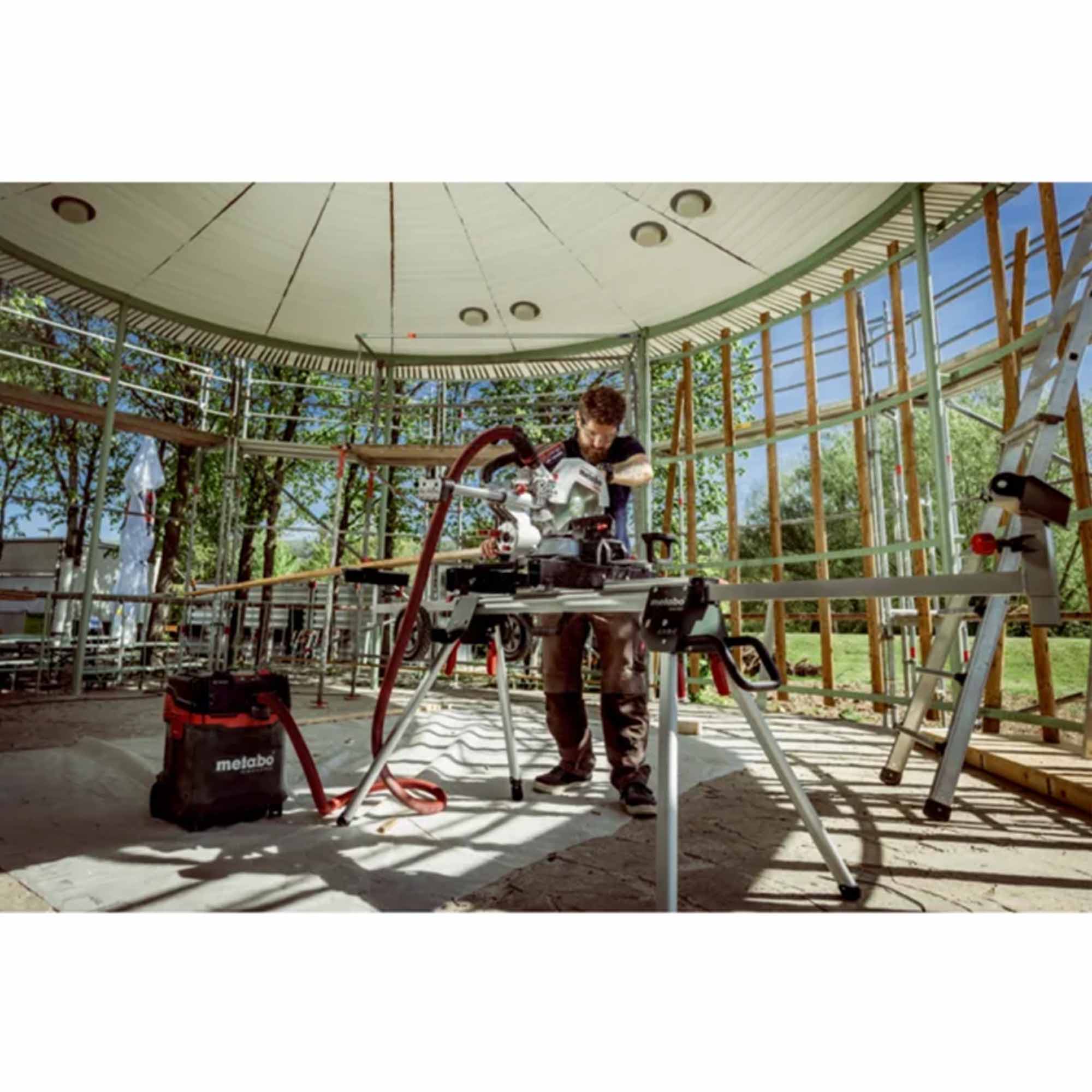 Metabo Kappsägen-Untergestell KSU 251, 127 bis 250 cm, mit Trolleyfunktion
