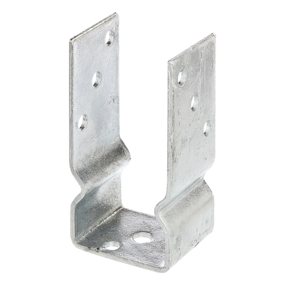 Alberts U-Pfostenträger, 71 x 150 x 100 mm, Stahl roh, feuerverzinkt, zum Aufschrauben CE-Kennzeichnung nach ETA-10/0210 - 1 Stk.