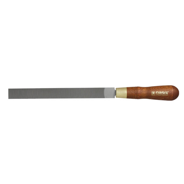 Narex Fräsfeile für Holz 250 mm, gefräste Bogenzähne, Hainbuchengriff