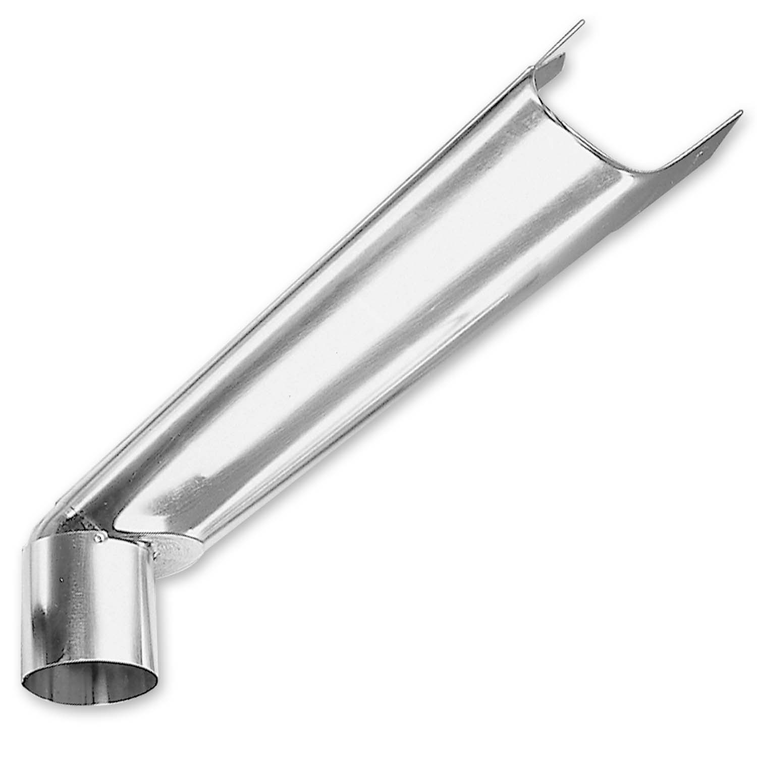 Zambelli Gelenkstutzen Titanzink, 100 mm, Länge 1000 mm Zambelli Gelenkstutzen Titanzink, 100 mm, Länge 1000 mm