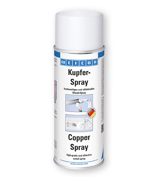 WEICON Kupfer-Spray, Schutz und optische Aufwertung von Metallteilen, 400 ml