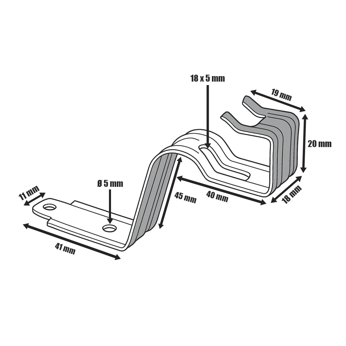 Röben Flandern plus Firstklammer für Kleeblatt anthrazit