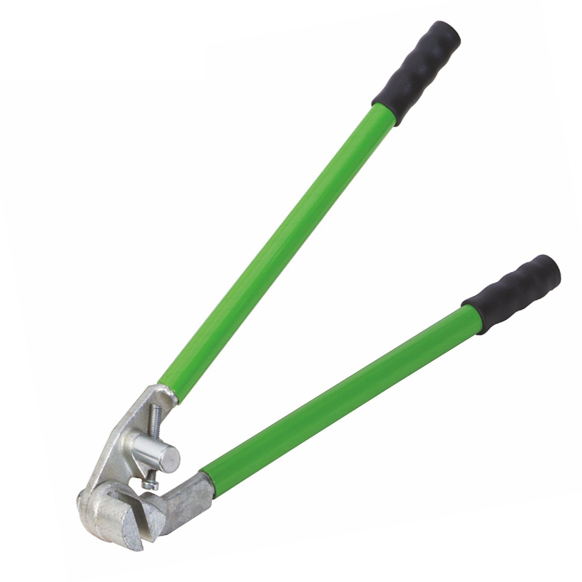 Freund Rinneisen-Abbiegezange, 600 mm, Klemmbereich bis 8 mm, stufenlos einstellbar, PVC-Griffe