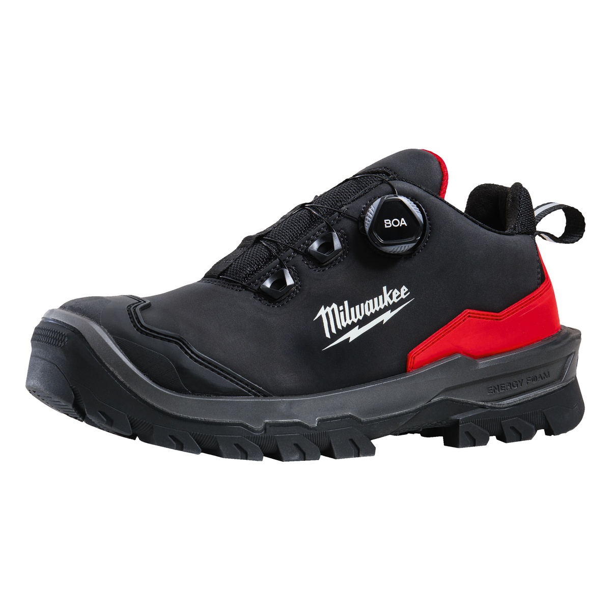 Milwaukee ARMOURTRED S3S Sicherheits-Halbschuh BOA Mikrofaser schwarz Größe 40 - 1 Stk.
