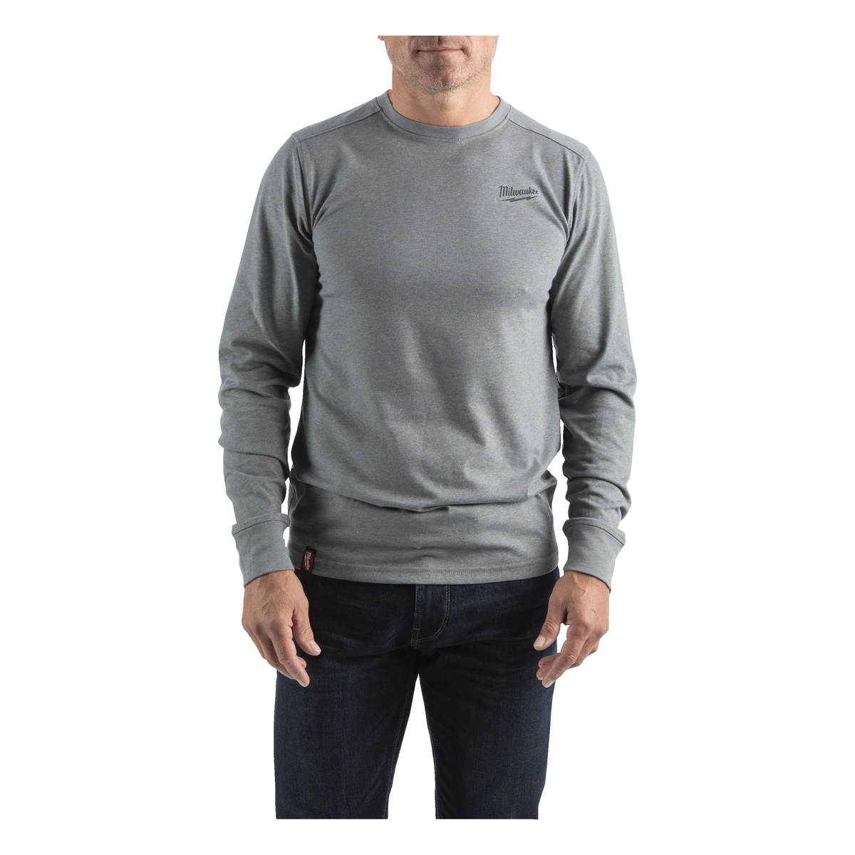Milwaukee Hybrid-Langarm-Shirt grau HTLSGR