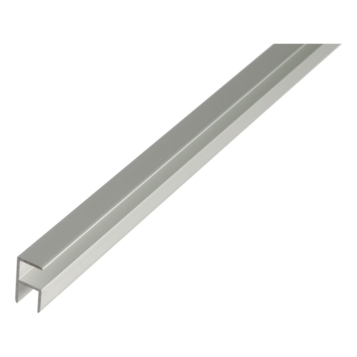 Alberts Eckprofil, selbstklemmend, 12,9 x 2000 x 24 mm, Aluminium, silberfarbig eloxiert - 1 Stk.