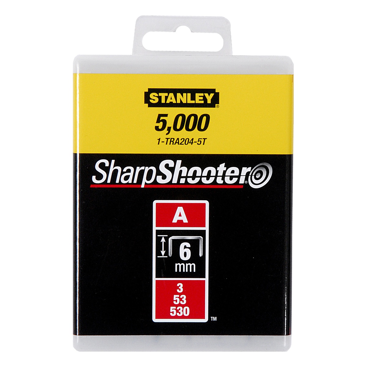 Stanley Klammern Typ A 6mm 1000 St