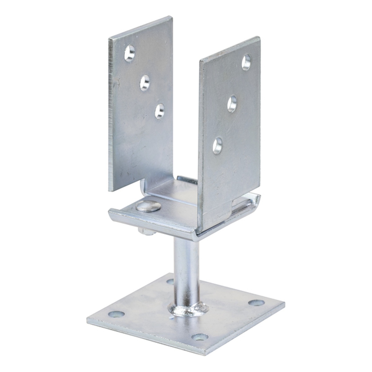 Alberts U-Pfostenträger, breitenverstellbar, Typ375, verzinkt, 71-131 mm Alberts U-Pfostenträger, breitenverstellbar, Typ375, verzinkt, 71-131 mm