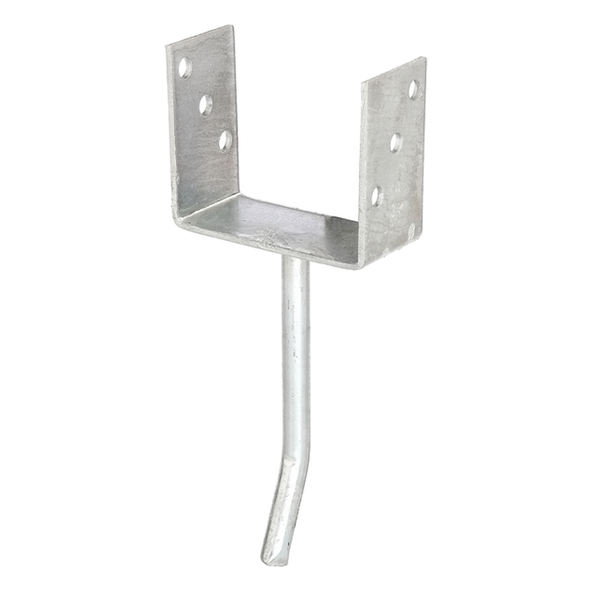 Alberts U-Pfostenträger mit Betonanker aus Rundstahl, 121 x 104 x 200 mm, Stahl roh, feuerverzinkt, CE-Kennzeichnung nach ETA-10/0210 - 1 Stk. Alberts U-Pfostenträger mit Betonanker aus Rundstahl, 121 x 104 x 200 mm, Stahl roh, feuerverzinkt, CE-Kennzeichnung nach ETA-10/0210 - 1 Stk.