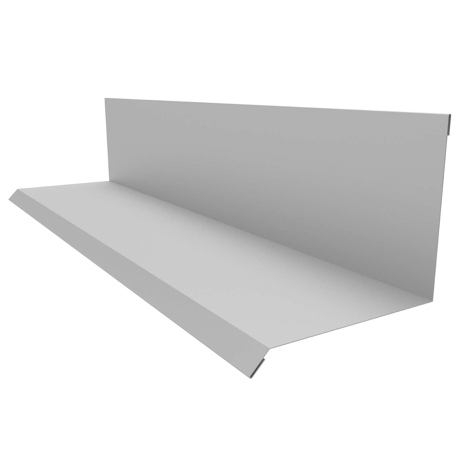 Wandanschluss 2m, 0,5mm, RAL9007 Graualuminium