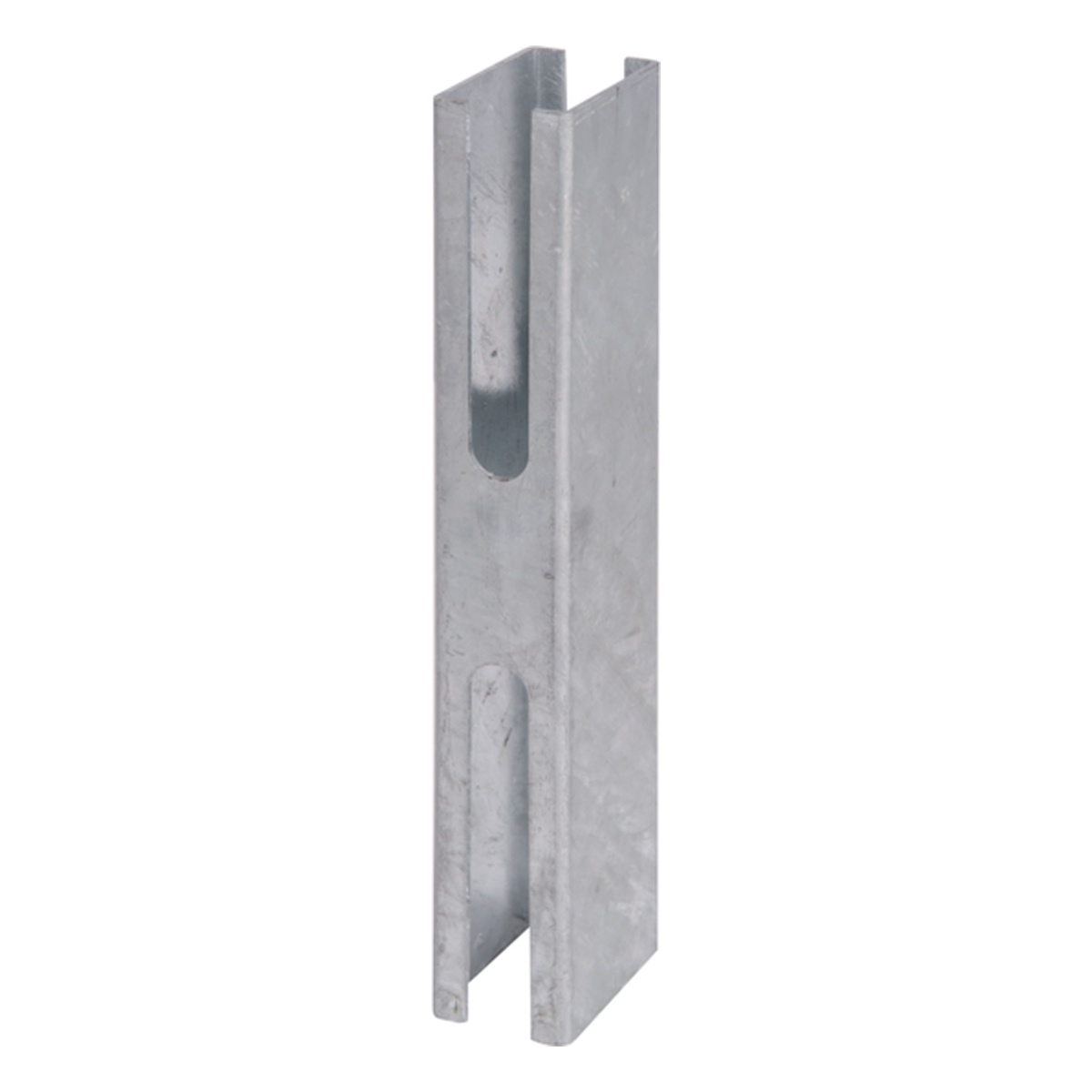 Alberts Zaunpfosten-Adapter, feuerverzinkt passiviert, für Pfosten 60 x 40 mm - 1 Stk.
