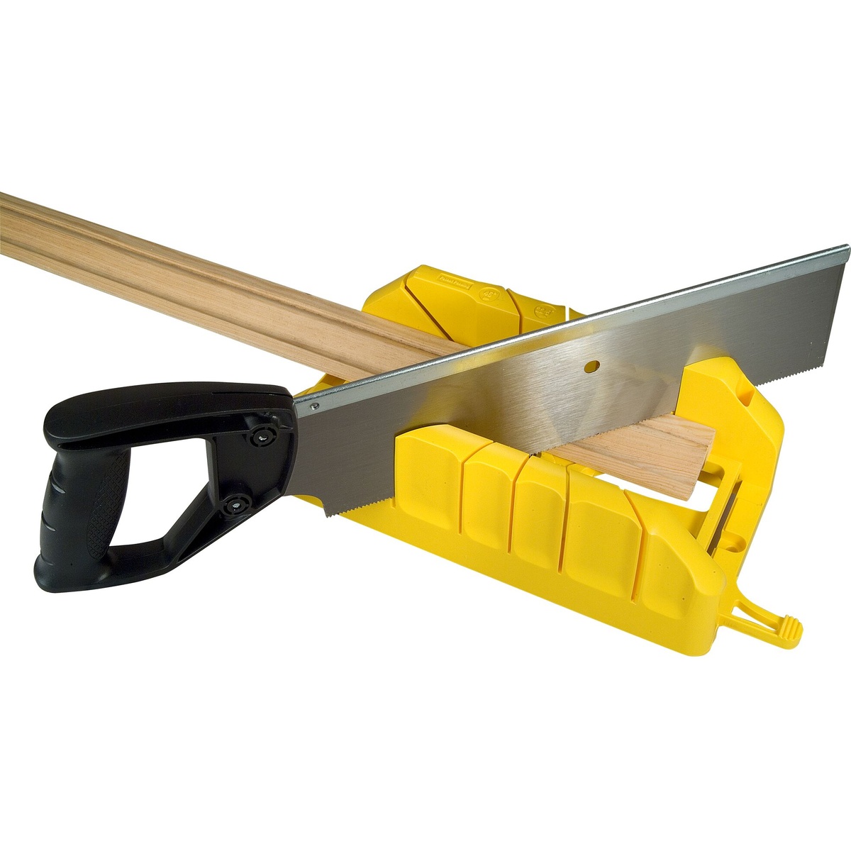 Stanley Gehrungslade PVC 350mm mit Rueckensaege
