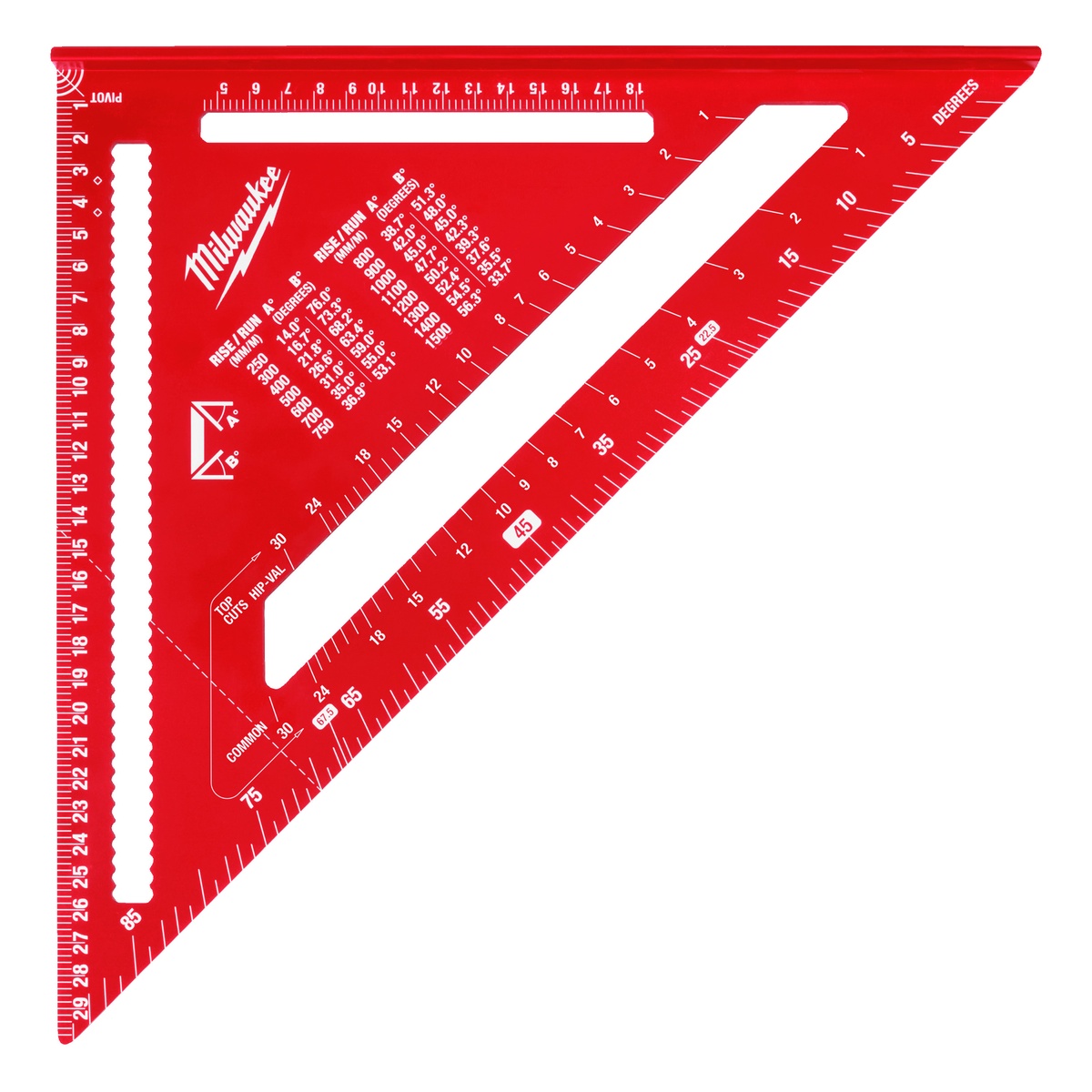 Milwaukee Anschlagwinkeldreieck metrisch, 30 cm