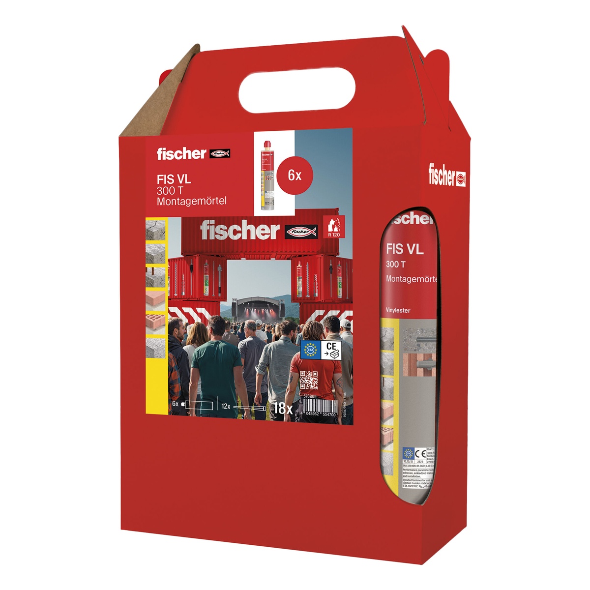 fischer Montagemörtel FIS VL 300 T (Promo Pack) - 6 Stk.