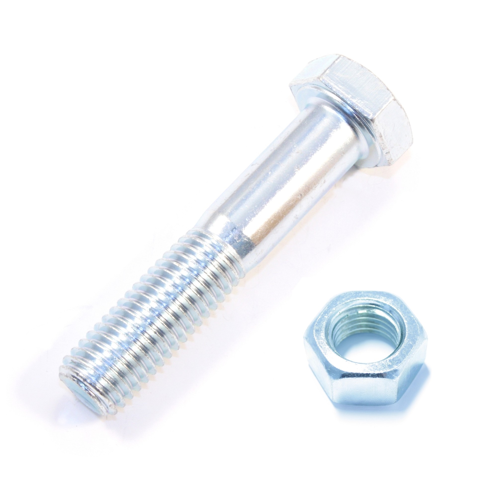 Baubolzen M12 x 100 mm ART 89601 Stahl 4.8 galvanisch verzinkt, mit CE n. EN 14592, mit Sechskantmutter Baubolzen M12 x 100 mm ART 89601 Stahl 4.8 galvanisch verzinkt, mit CE n. EN 14592, mit Sechskantmutter