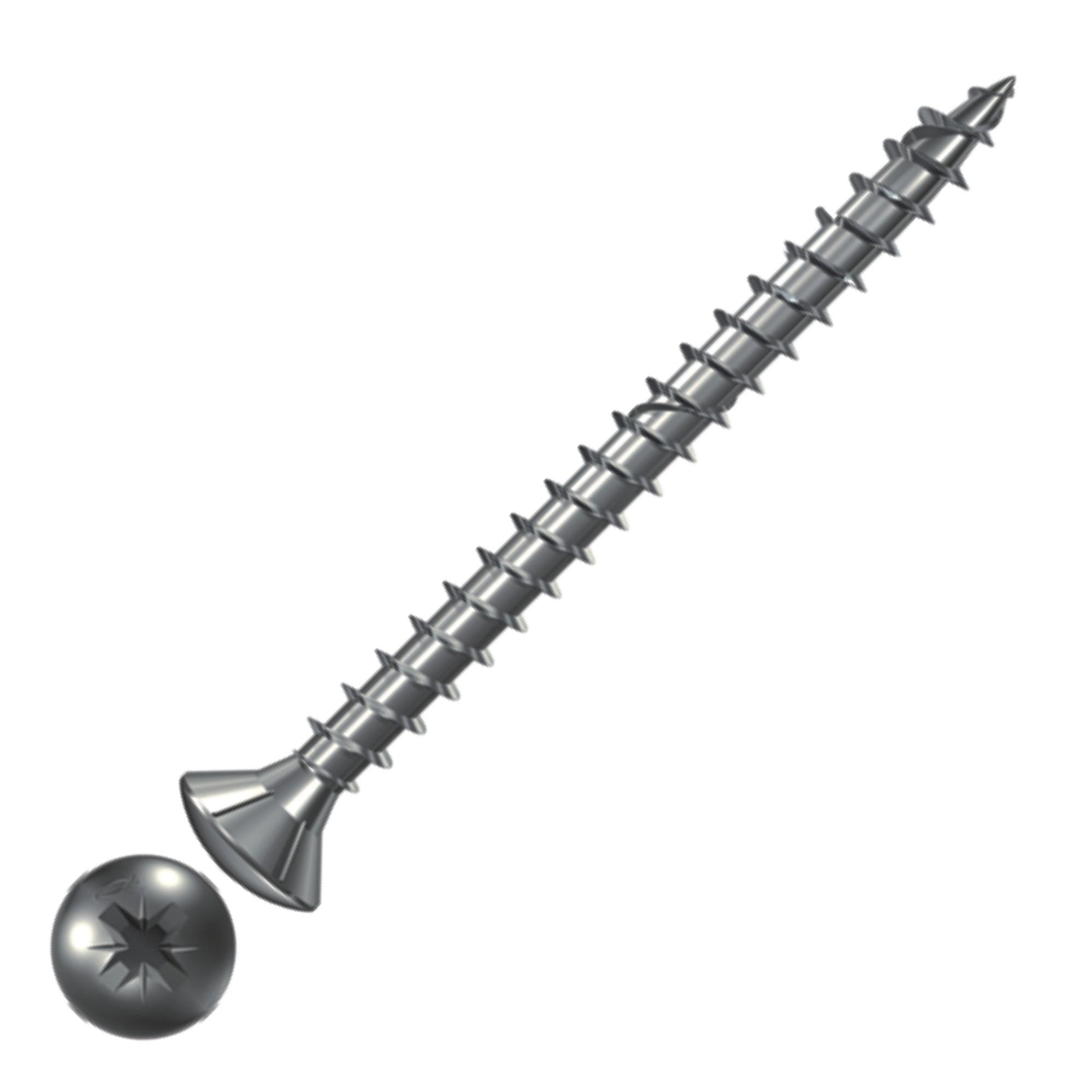Fischer Linsenkopfschrauben Power-Fast A2