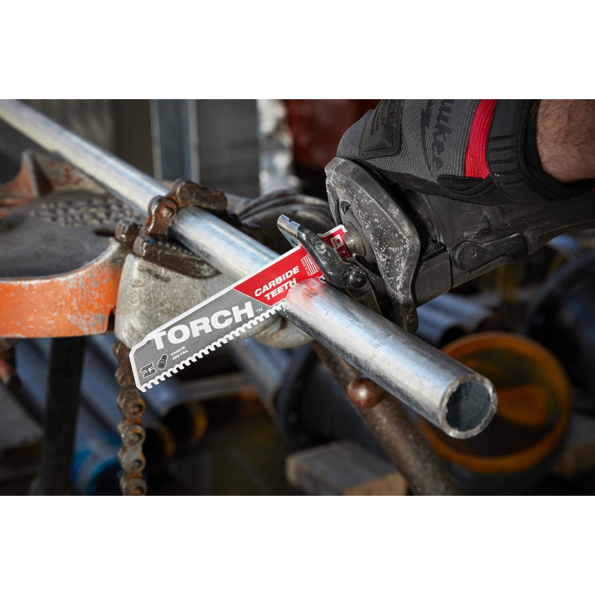 Milwaukee Säbelsägeblatt 300x8 mm TORCH HM - 5 Stk.