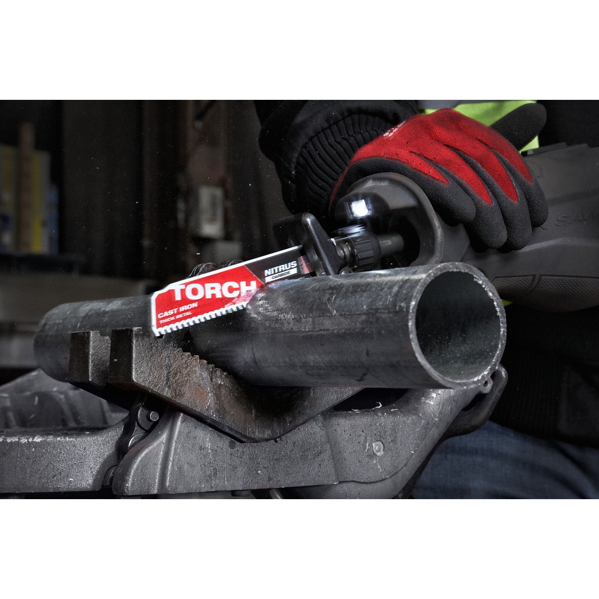 Milwaukee Säbelsägeblatt 300x8 mm TORCH_NITRUS - 5 Stk.