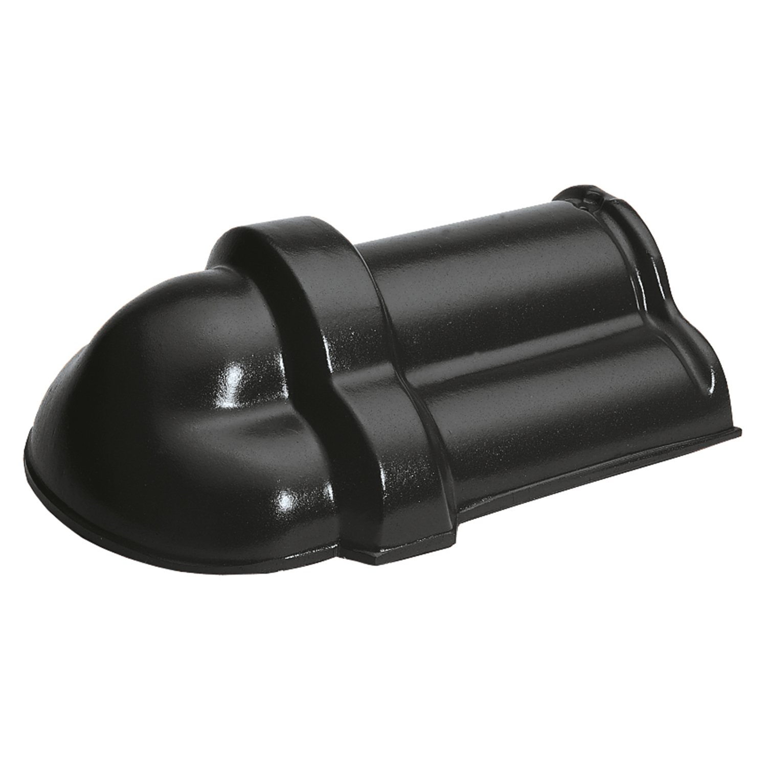 Röben Flandern plus Gratanfangsziegel Kleeblatt schwarz